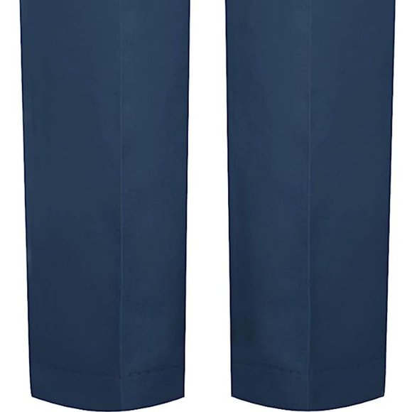 Red Kap Men's Elastic Insert Work Pant -NAVY 54 x 30 NEW Wrinkle free stain free - Picture 7 of 9
